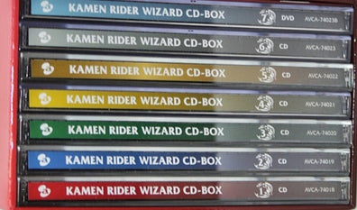 Anime Soundtrack - Kamen Rider 仮面ライダー Wizard 6CD+DVD Box Set Compilation